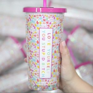 Love yourself tumbler